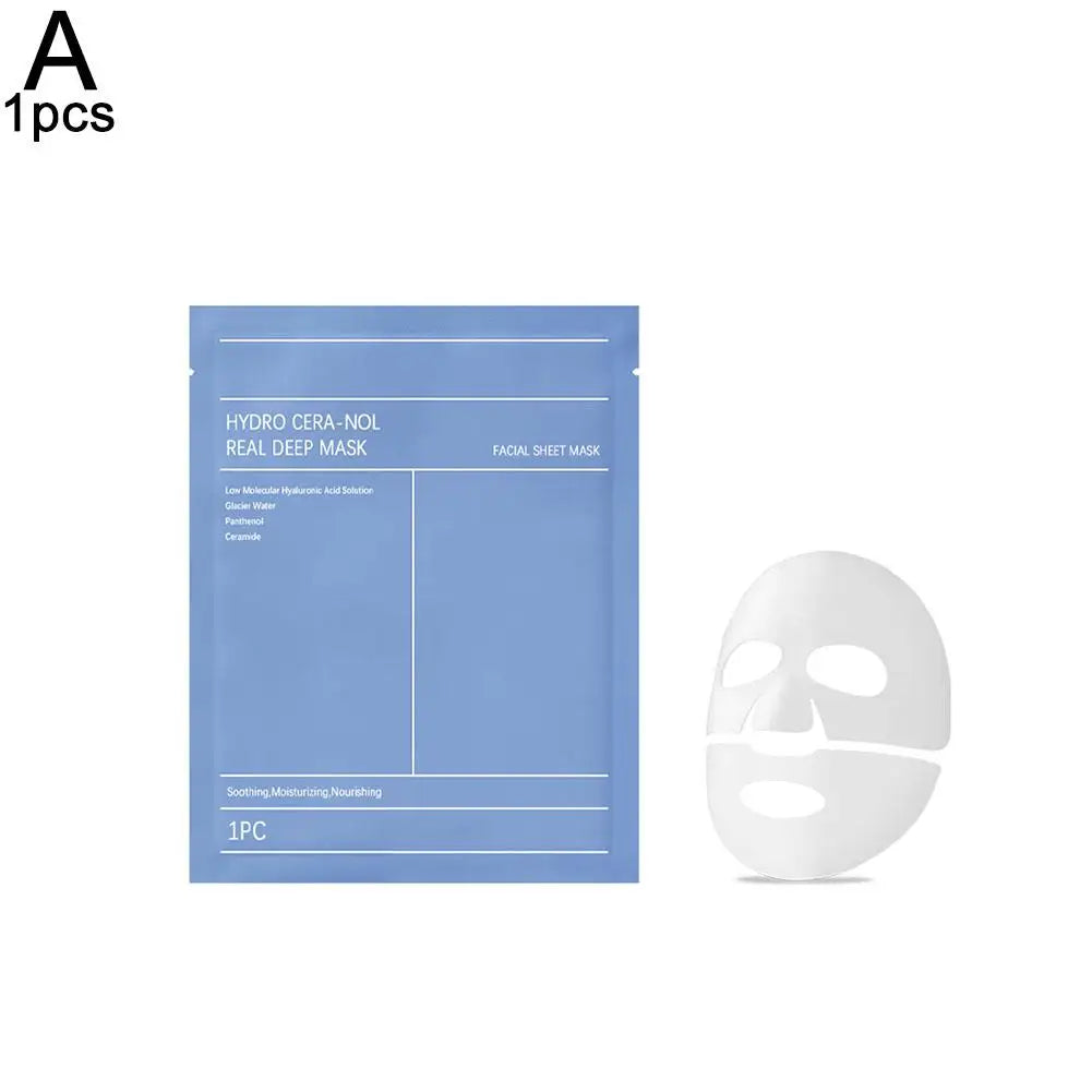 Faminique Bio-Collagen Ansiktsmaske – Fukter dypt og reduserer porer.